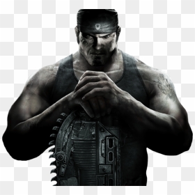 Gears Of War Red, HD Png Download - marcus fenix png