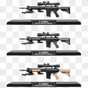 L129 Sniper Support Weapon, HD Png Download - sniper reticle png