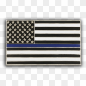 Custom Blue Lives Matter Lapel Pin American Flag Law - National Flag, HD Png Download - american flag pin png