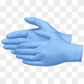 Canpaco Blue Nitrile Gloves, Powder Free - Nitrile Disposable Gloves, HD Png Download - rubber gloves png