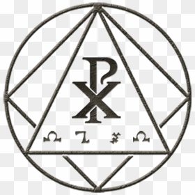 The First Deacon, Was In Fact The First Deacon Of The - Mental Alchemy, HD Png Download - chi rho png
