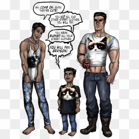 Ah, Come On, Guys They"re Cute You Hip All Our Other - Damian Wayne Street Clothes, HD Png Download - damian wayne png