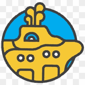 City Bean Icon Yellow Submarine Large Color - Yellow Submarine, HD Png Download - yellow submarine png