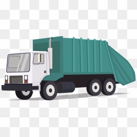 Garbage Truck Clipart, HD Png Download - garbage truck png