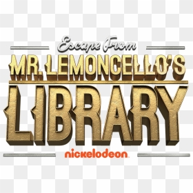 Escape From Mr - Escape From Mr Lemoncello's Library Logo Png, Transparent Png - mr game and watch png