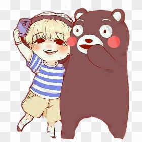Transparent Kumamon Png - Bts Fanart, Png Download - kumamon png
