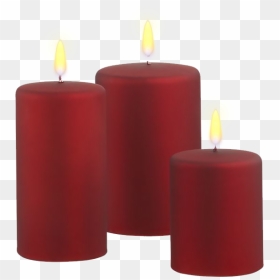 Advent Candle, HD Png Download - red candle png