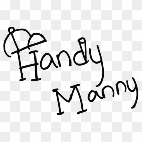 Calligraphy, HD Png Download - handy manny png