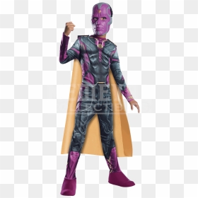 Transparent Vision Marvel Png - Costume Visione Avengers, Png Download - vision marvel png