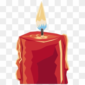 Candle Png Red , Png Download - Kerze Clipart, Transparent Png - red candle png