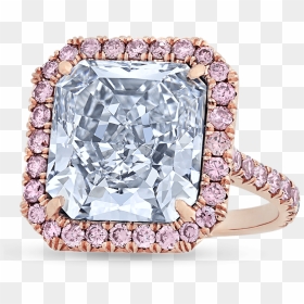 Blue Diamond Ring Png, Transparent Png - blue diamonds png