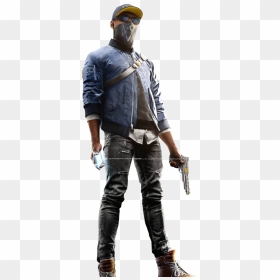 Watch Dogs Png Marcus - Watch Dogs 2 Wallpaper 4k For Mobile, Transparent Png - marcus fenix png