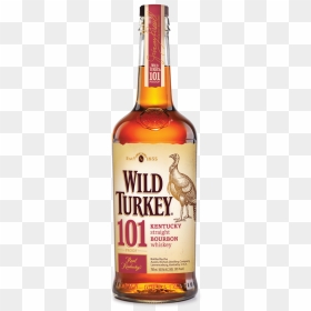 Wild Turkey 101 Bourbon Whiskey, HD Png Download - wild turkey png