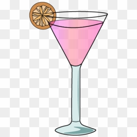 Martini Glass, HD Png Download - martini splash png