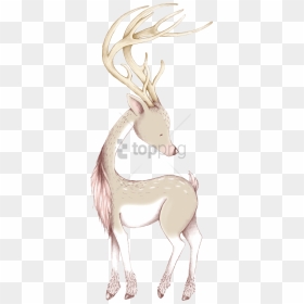 Free Png Download Cute Christmas Deer Ornaments & Oval - Reindeer, Transparent Png - christmas deer png