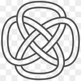 Easy Celtic Knot Coloring Pages, HD Png Download - celtic symbols png