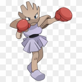 Hitmonchan Pokemon, HD Png Download - hitmonchan png