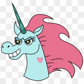 Transparent Flying Unicorn Png - Star Vs Las Fuerzas Del Mal Pony Head, Png Download - flying unicorn png
