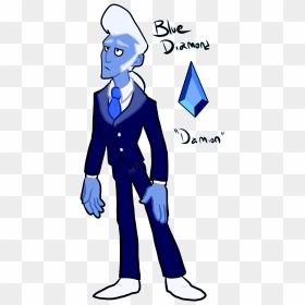 Blue Diamond Au - Steven Universe Blue Diamond Au, HD Png Download - blue diamonds png