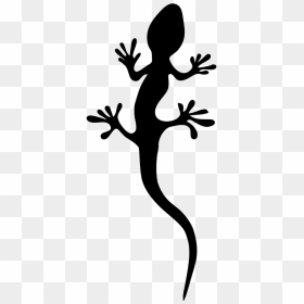 Lizard Reptile Salamander - Lizard Clipart Black And White, HD Png Download - lizard tongue png