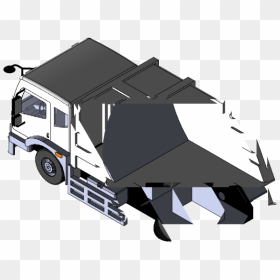 Commercial Vehicle, HD Png Download - garbage truck png