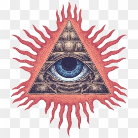 All Seeing Eye Pyramid Png - プロビデンス の 目 ステッカー, Transparent Png - all seeing eye pyramid png