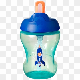 Straw Bottles For Babies Tommee Tippee, HD Png Download - water cup png