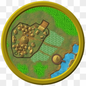 Celtic Village Map, HD Png Download - celtic symbols png