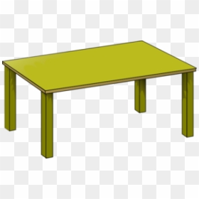 Table Matbord Clip Art - Table Clipart Transparent Background, HD Png Download - table transparent png