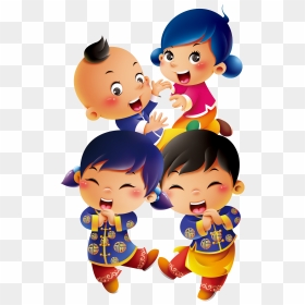 Chinese New Year Png - Chinese Kids Png, Transparent Png - happy children png