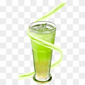 แก้ว น้ำ แอ ป เปิ้ ล เขียว Png, Transparent Png - drinking straw png