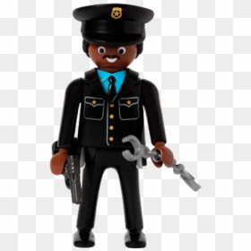 Policeman Playmobil, HD Png Download - police man png