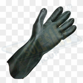 Neoprene Rubber Gloves - Leather, HD Png Download - rubber gloves png