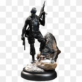 Joe Polystone Statue Snake Eyes And Timber - Snake Eyes Timber Sideshow, HD Png Download - snake eyes png