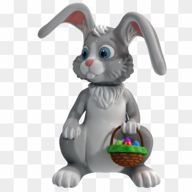 Cartoon, HD Png Download - easter egg basket png