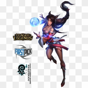 League Of Legends, Wonder Woman, League Legends - Ahri League Of Legends, HD Png Download - league of legends ahri png