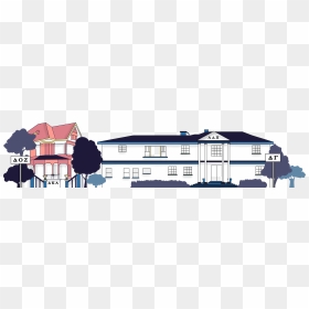 House, HD Png Download - greek columns png