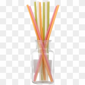 Drinking Straws From Rice, HD Png Download - drinking straw png