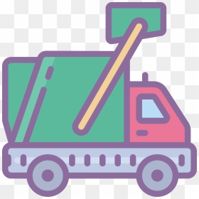 Garbage Truck Icon - Svg Garbage Truck Icon, HD Png Download - garbage truck png