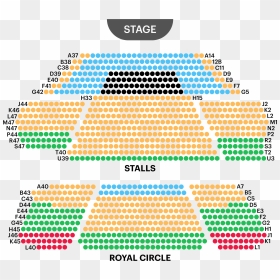 Prince Of Wales Theatre Seating Map - Prince Of Wales Theatre Seating Plan, HD Png Download - book of mormon png