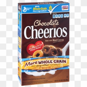 Chocolate Cheerios, HD Png Download - bowl of cheerios png