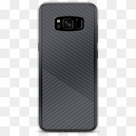 Dark Grey Skinny Stripes Samsung Galaxy Phone Case - Smartphone, HD Png Download - galaxy phone png