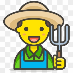 Farmer Icon Png, Transparent Png - farmer hat png