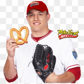 Mike Trout Is On Pace To Have A Career Among The Greatest - Superpretzel Mike Trout, HD Png Download - mike trout png