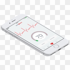 Mobile App - Smartphone, HD Png Download - heart monitor png