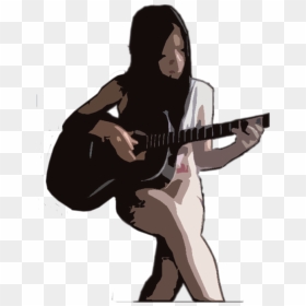 Cartoon, HD Png Download - anime girl sitting png