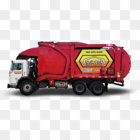 Trailer Truck, HD Png Download - garbage truck png