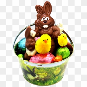 Peeps, HD Png Download - easter egg basket png