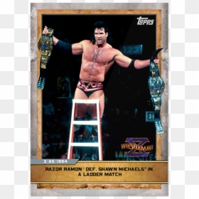 Razor Ramon Intercontinental Champion, HD Png Download - wwe ladder png