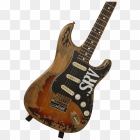 Stevie Ray Vaughan Guitar Tattoos, HD Png Download - bajo sexto png